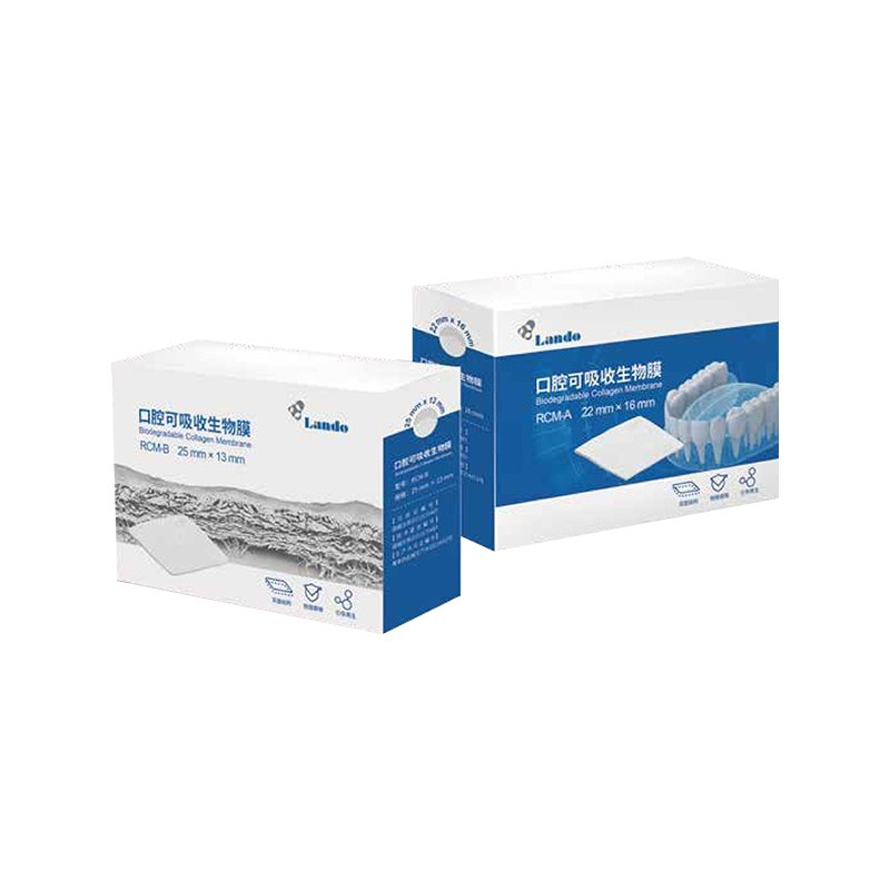 Resorbable collagen membrane for oral use